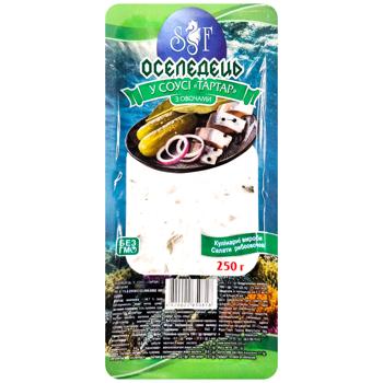 Салат рибний Русалочка в соусі тартар 250г - купити, ціни на NOVUS - фото 1