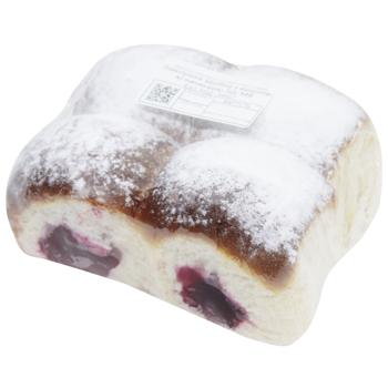 Butter Pampushka with Cherry Filling 50g - buy, prices for - photo 4