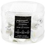 НАБ 12ШТ 4СМ СЕРЦЕ/ШИШКА/ЗІРКА