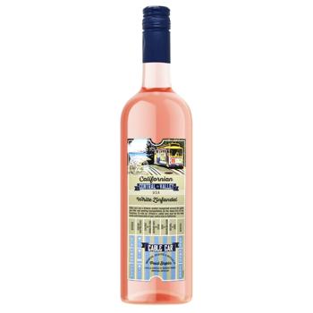 Вино Cable Car Zinfandel розовое сухое 10% 0,75л - купить, цены на NOVUS - фото 1