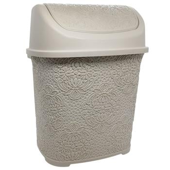 Відро д/сміття Bursev Мережево 6л беж И706 (Туреччина) - купити, ціни на Таврія В - фото 2