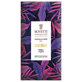 Bovetti Sao-Тоmе Organic Dark Chocolate 73% 80g