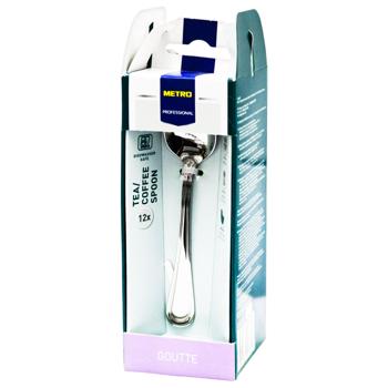 Ложка Metro Professional Goutte чайная/кофейная 12шт - купить, цены на METRO - фото 1