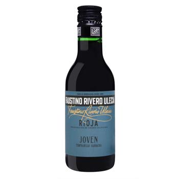 Faustino Rivero Ulecia Tempranillo Rioja DOC Red Dry Wine 13.5% 187ml