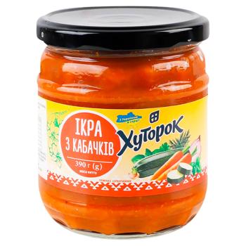 Khutorok Zucchini Paste 390gl - buy, prices for EKO Market - photo 1