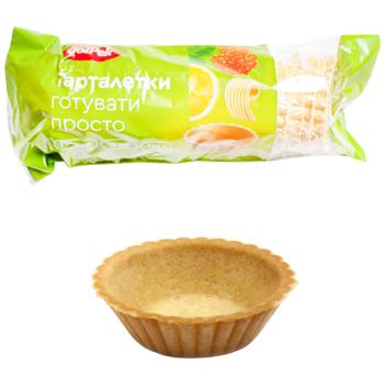 Тарталетка пісочна  GOLPEK  16шт / 120г - купити, ціни на Торба - фото 1