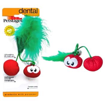 Іграшка для котів Petstages Dental Cherries - купити, ціни на MasterZoo - фото 2