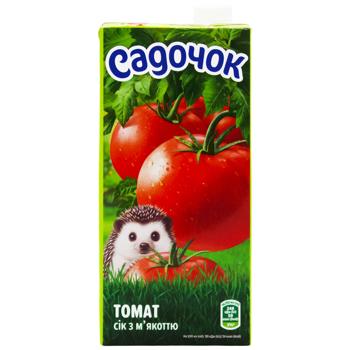 Сік Садочок томатний 0,95л - купити, ціни на КОСМОС - фото 3