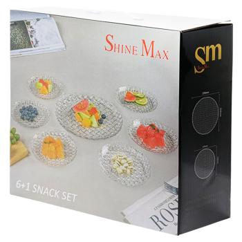 Набір тарілок Кришталь 7шт SMP011/L7-64582 - купити, ціни на Таврія В - фото 1