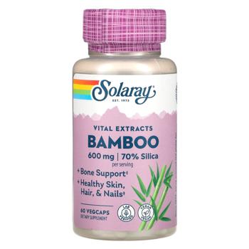 Solaray Bamboo Stem Extract 600mg 60 capsules