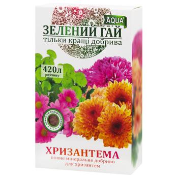 Удобрение водорастворимое Зеленый Гай Аква Хризантема 300г