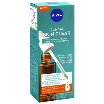 Nivea Derma Skin Clear Restoring Water Balance Serum 30ml - buy, prices for - photo 2
