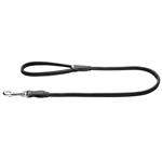 Hunter R&S Canadian UP Leather Leash 110cm / 6mm Black