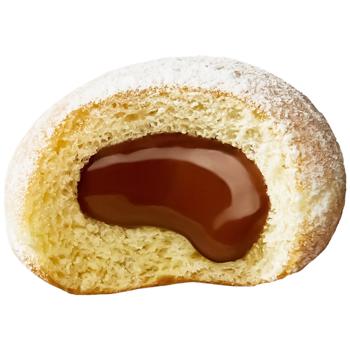 Міні-пончик Donut Worry Be Happy The Crazelnut Bite з шоколадно-горіховою начинкою 25г - купити, ціни на Auchan - фото 1