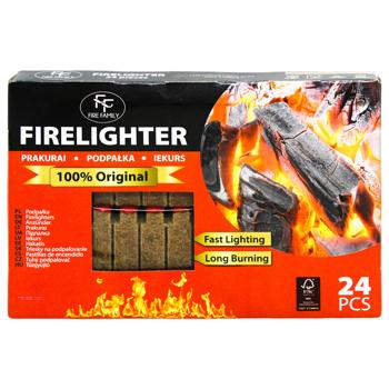 Разжигатель Fire Family для камина и печи 24шт - купить, цены на За Раз - фото 3