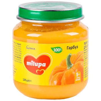 Milupa Pumpkin Puree 125g - buy, prices for Auchan - photo 1