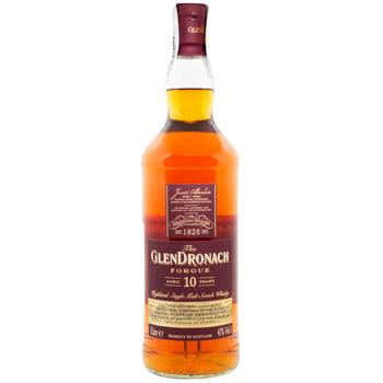 Виски Glendronach Forgue 10 лет 43% 1л