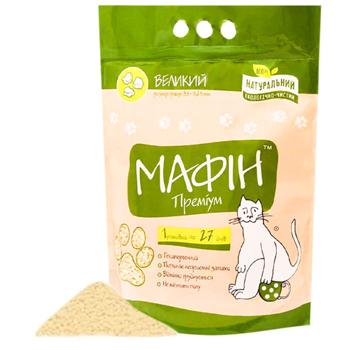 Muffin Premium Large Bentonite Cat Litter 4kg - buy, prices for MasterZoo - photo 2