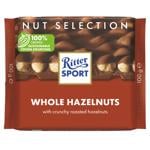 Шоколад молочний Ritter Sport з цільним фундуком 100г