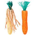 Trixie Corn and Carrots Toy for Rodents 15cm