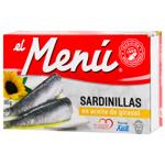 El Menu Mediterranean Sardines in Sunflower Oil 90g