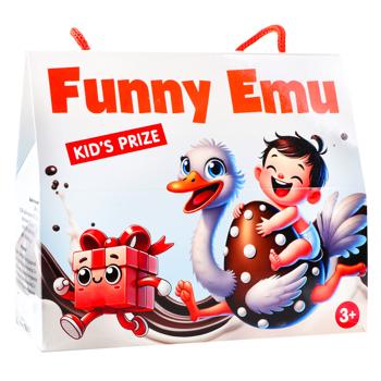 Набор конфет Kid's Prize Funny Emu с игрушкой 100г - купить, цены на Эпицентр FOOD - фото 1