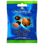 Драже Millennium Golden Nut миндаль в молочном шоколаде 50г