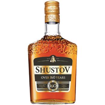 Напій спиртний Shustov Over 160 years 40% 0,5л - купити, ціни на Таврія В - фото 1