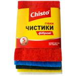 Губки Chisto Чистики фибровые 5шт