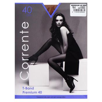 Corrente T-Band Women's Tights 40 den s.2 Beige - buy, prices for NOVUS - photo 1