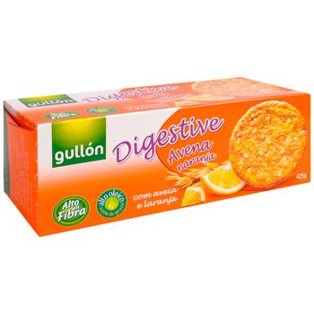 Печенье Gullon Digestive овсяное с апельсином 425г - купить, цены на Grono - фото 1