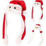 Koopman Santa/Snowman Flexible Hat 66cm in assortment