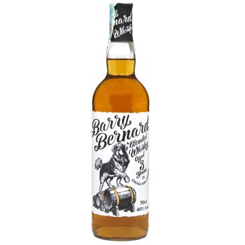Виски Saint Bernard Blended 40% 0,7л - купить, цены на КОСМОС - фото 1