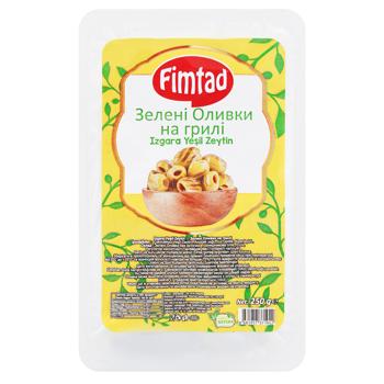 Оливки зеленые Fimtad на гриле 250г - купить, цены на - фото 2