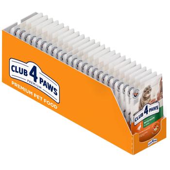 Club 4 Paws Premium Wet Food with Duck for Adult Cats 100g - buy, prices for MasterZoo - photo 6