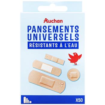 Auchan Plaster 4 Sizes 50pcs - buy, prices for - photo 2
