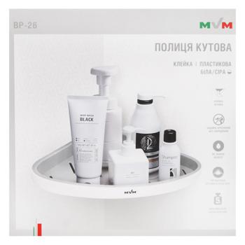 Полиця MVM Furniture кутова клейка BP-26 - купити, ціни на МегаМаркет - фото 2