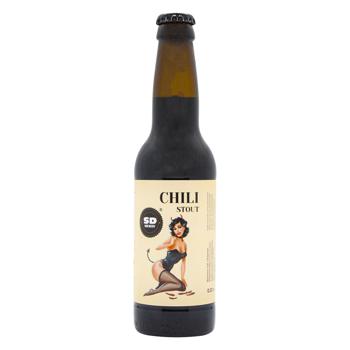 SD Brewery Stout Chili Beer 6% 0.33l - buy, prices for COSMOS - photo 1