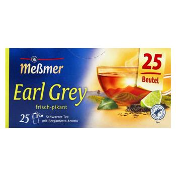 Чай черный Messmer Earl Grey с ароматом бергамота 1,75г*25шт - купить, цены на КОСМОС - фото 2