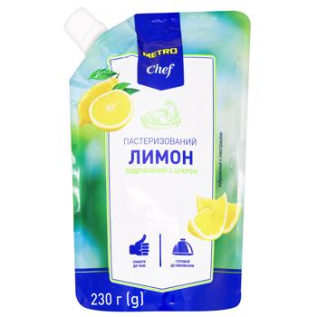 Metro Chef Crushed Lemon with Sugar 230g - buy, prices for METRO - photo 1