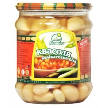 kidney bean Naidis white canned 510g - buy, prices for Ideal - photo 1