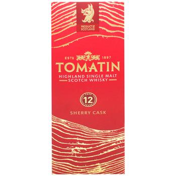 Tomatin Sherry Cask 12yo Whisky 40% 0.7l - buy, prices for WINETIME - photo 3