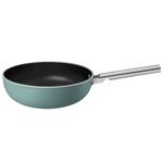 Smeg 50x Matte Frying Pan Wok 30cm Emerald Green