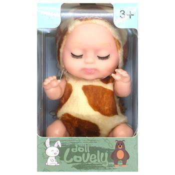 Кукла спящая в виде животных 1348-26 - купить, цены на Чудо Маркет - фото 1