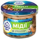 Vodnyi Svit Mussel Meat in Oil with Herbs 170g