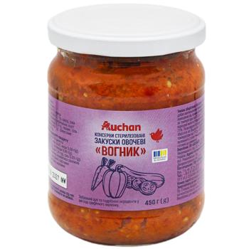 Auchan Vohnyk Eggplant Vegetable Appetizer 450g