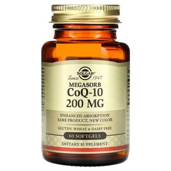 Solgar Megasorb CoQ-10 Coenzyme Q10 200mg 60 softgels - buy, prices for Biotus - photo 1