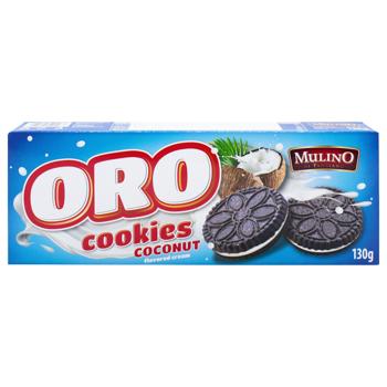 Cookies with coconut flavor 130g Poland - buy, prices for COSMOS - photo 1