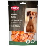Trixie Premio Balls Snack for Dogs with Chicken and Rice 80g