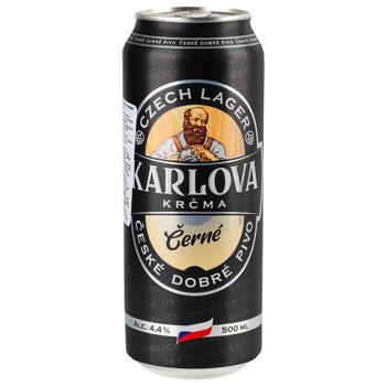 Karlova Krčma Premium Dark Beer 4.4% 0.5l - buy, prices for Chudo Market - photo 2